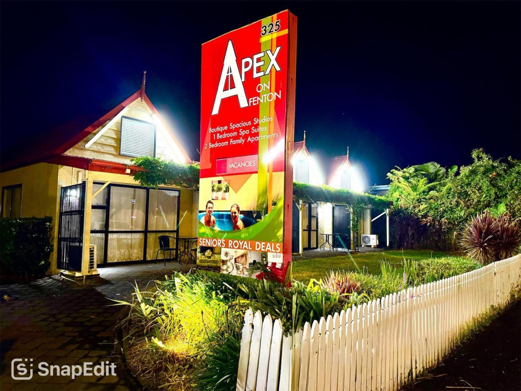 Apex On Fenton Motel Rotorua Eksteriør billede